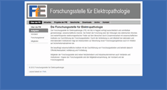Desktop Screenshot of ffe-emf.de